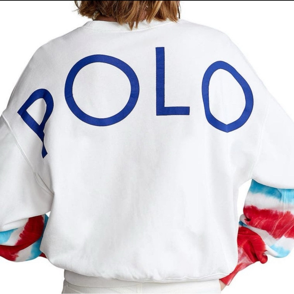 Polo by Ralph Lauren White Top with Navy and Gold Label